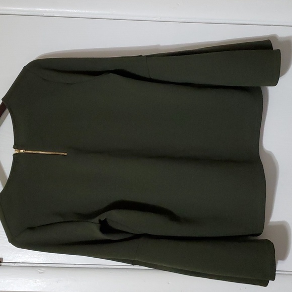 Green Envelope Dark Green Long Sleeve Shirt Size Medium - Picture 2 of 5
